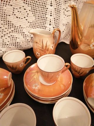 Juego de café vintage