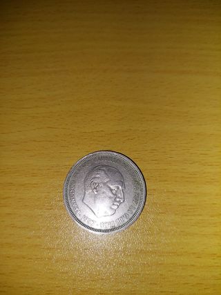 Moneda 50 pesetas Francisco Franco 1957*59