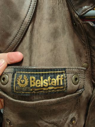 Chaqueta BELSTAFF M L Cazadora piel PANTHER xwz