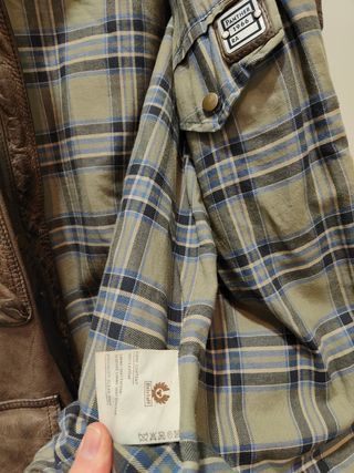 Chaqueta BELSTAFF M L Cazadora piel PANTHER xwz