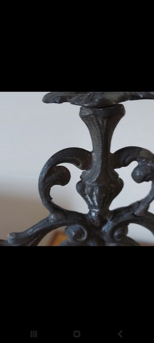 candelabri in bronzo