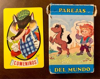 Baraja COMPLETA 'Parejas del Mundo' años 70'