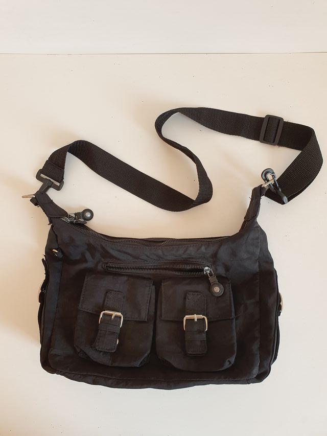 Bolso de hombro, negro Bolso de hombro, negro