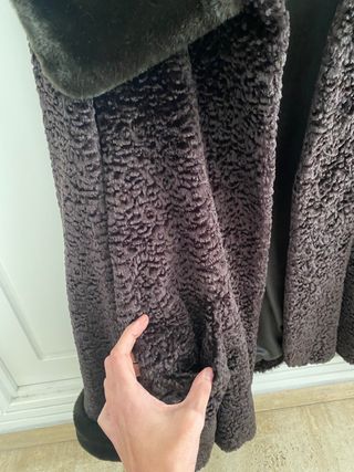 Chaquetón pelo talla L-Xl