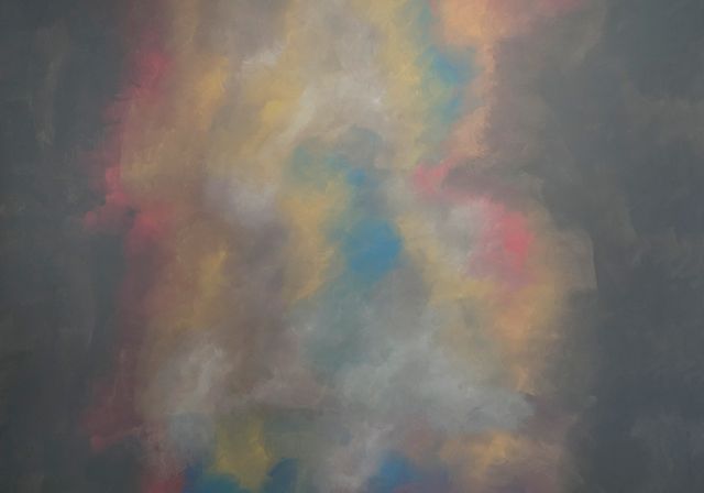 Fondo de fotografía pintado a mano para estudio.