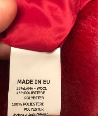 Parka Tinta Desing reversible nueva sin etiquetas