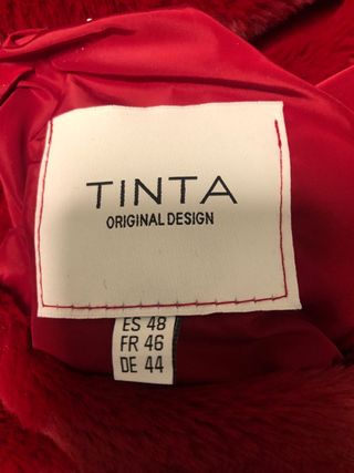 Parka Tinta Desing reversible nueva sin etiquetas