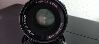 Objetivo Yashica ML 50mm. F1.9