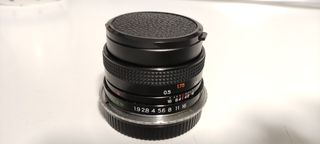 Objetivo Yashica ML 50mm. F1.9