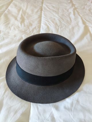 sombrero gris hombre Country Gentleman