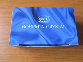 Crystal de Bohemia Checo en su caja original