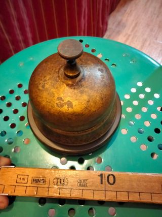 Original Timbre antiguo de mesa ,de recepción.