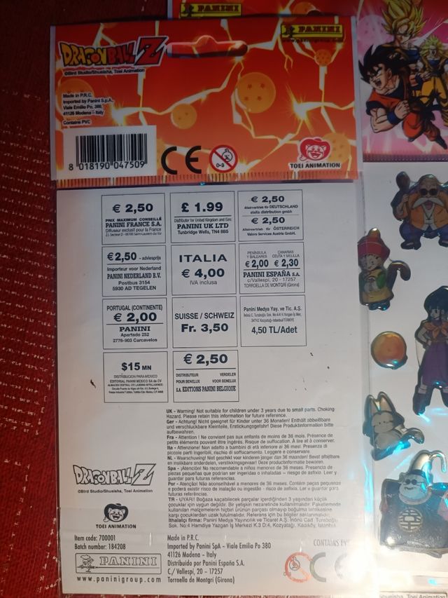 Colección pegatinas Stickers Dragon ball Z,