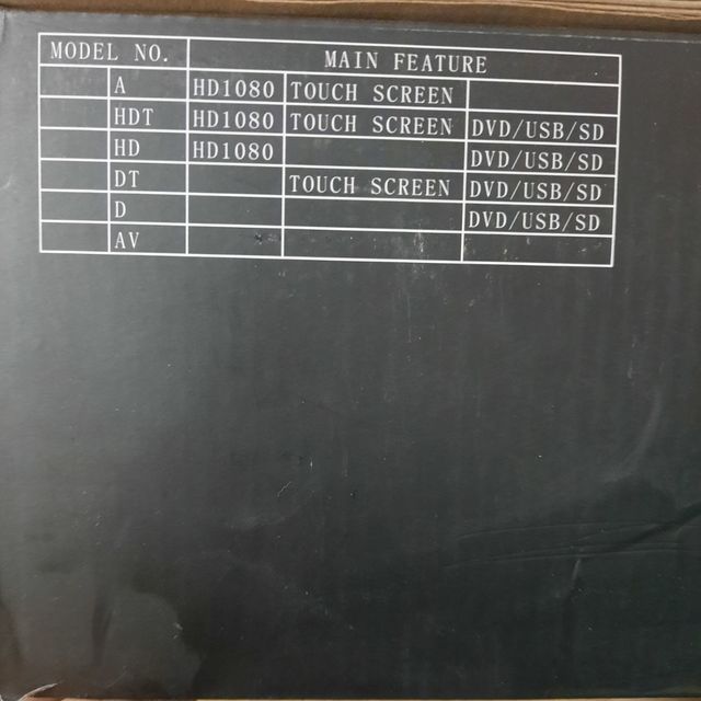 se vende pantalla para reposacabezas