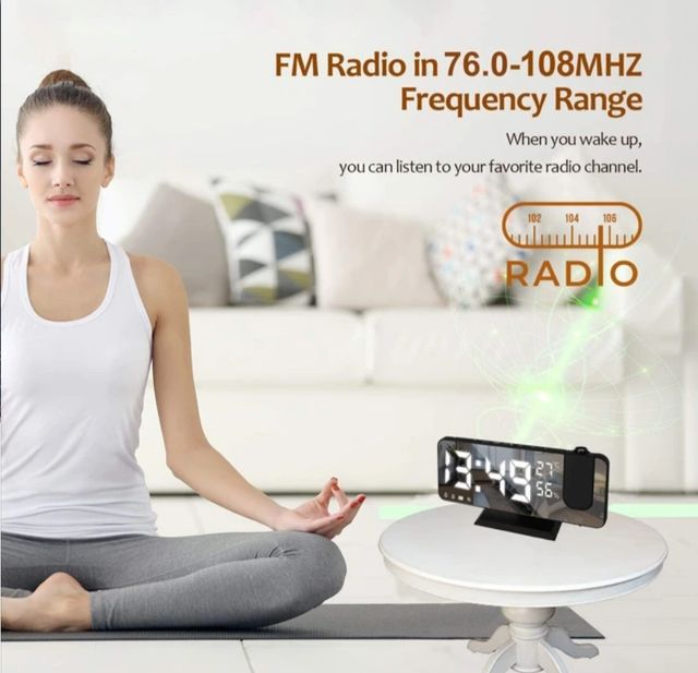 DESPERTADOR PROYECCIÓN RADIO