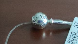 Pulsera semirrigida muy fina de plata S925 mls. 
