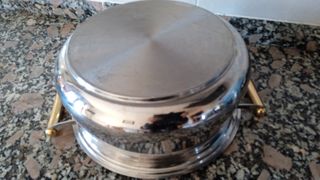 cazuela olla tartera cacerola sopera inoxi grande