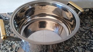 cazuela olla tartera cacerola sopera inoxi grande