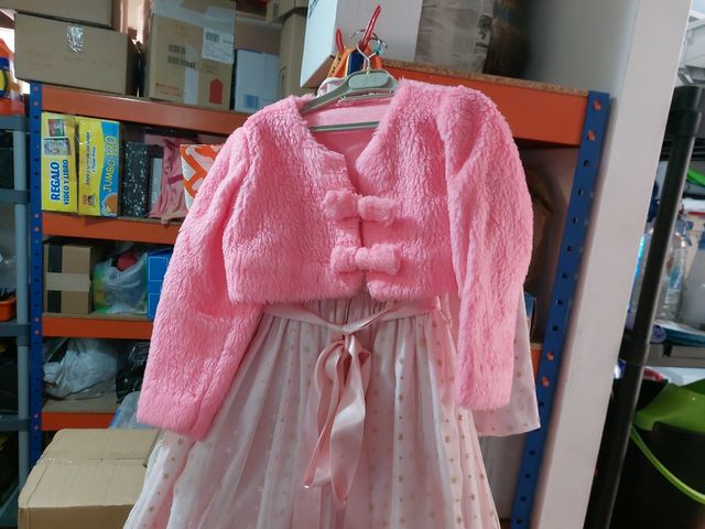 Disfraz de princesa hecho a mano talla 8_10 años