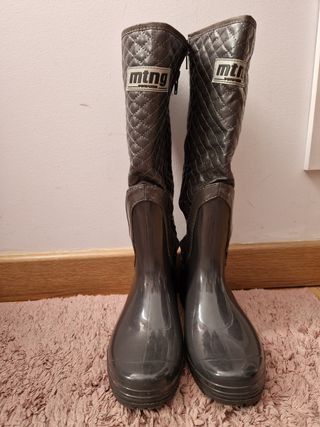 Botas de agua con forro Mustang talla 36