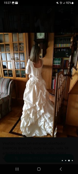 Vestido novia 