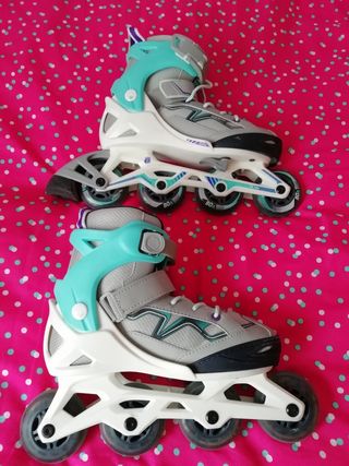 VENDO PATINES LÍNEA OXELO COMO NUEVOS