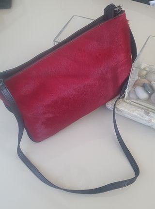 Bolso nuevo piel Rojo