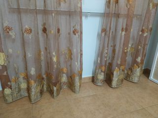 Cortinas caidas de seda italiana exclusivas