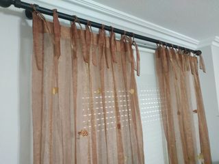 Cortinas caidas de seda italiana exclusivas