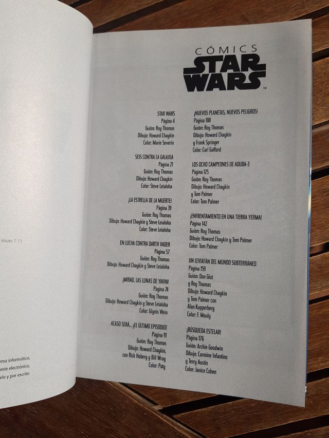 stars wars comics clásicos 1