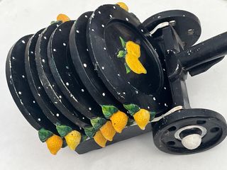 Suporte com 6 bases de mesa