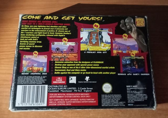 Shaq Fu completo para SNES