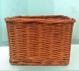 CESTA DE MIMBRE.🧺🍐🍎🫑🍋