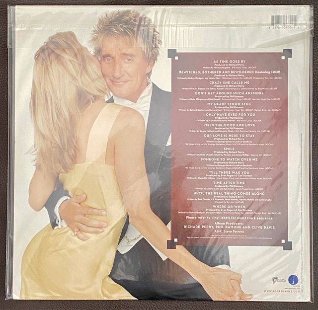 Rod Stewart col passare del tempo... Il grande americano