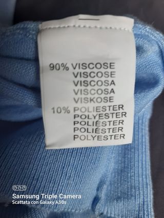 maglioncino primaverile celeste