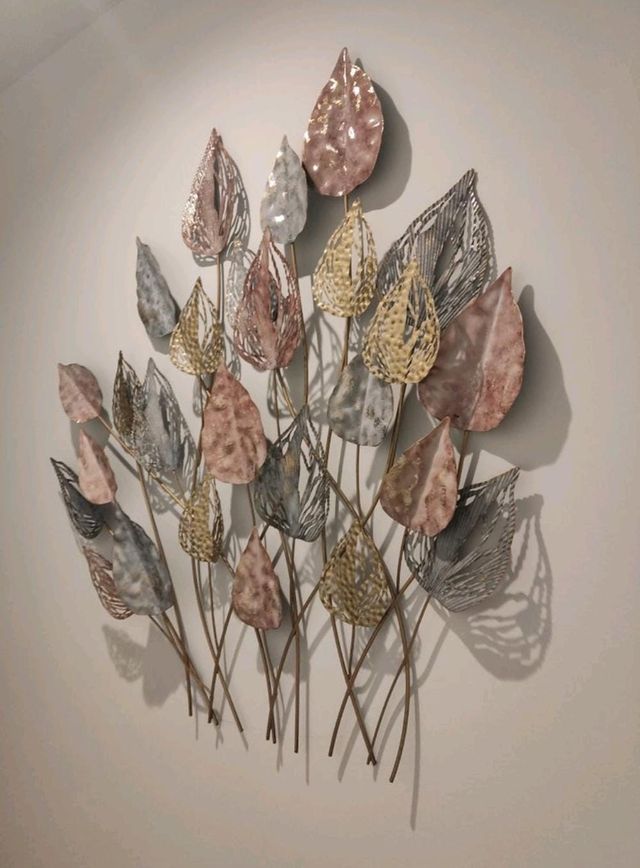 Adorno Decoración Maison du Mundo latón pared