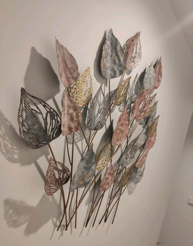 Adorno Decoración Maison du Mundo latón pared