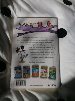 la niña de las adivinanzas.