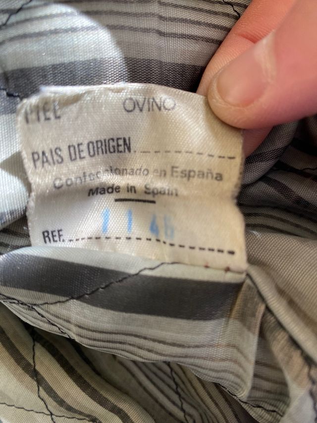 Cazadora bomber cuero