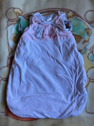 Saco dormir bebé talla 0-6 meses