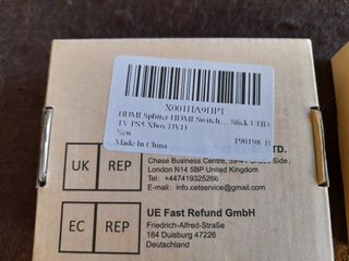 HDMI switch conmutador 1 a 2