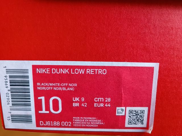 Nike Dunk Low Retro | Talla 44 EU