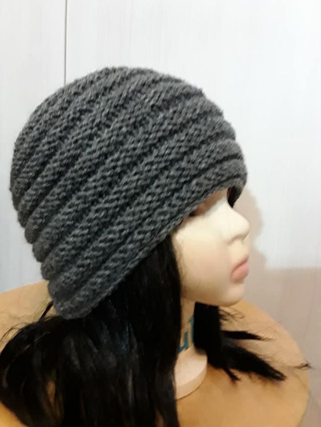 Gorro ondas rojo 1-3 años años