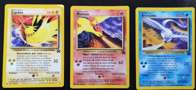 Cartas y Pegatinas Pokemon