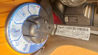 Bloque Dyson DC24 Funcionando. 