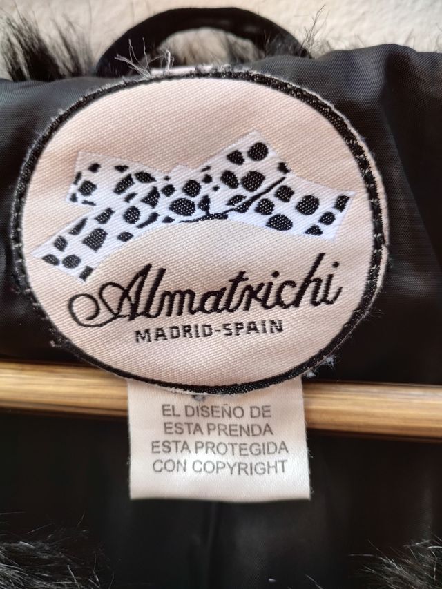 Chaqueta de piel sintética.