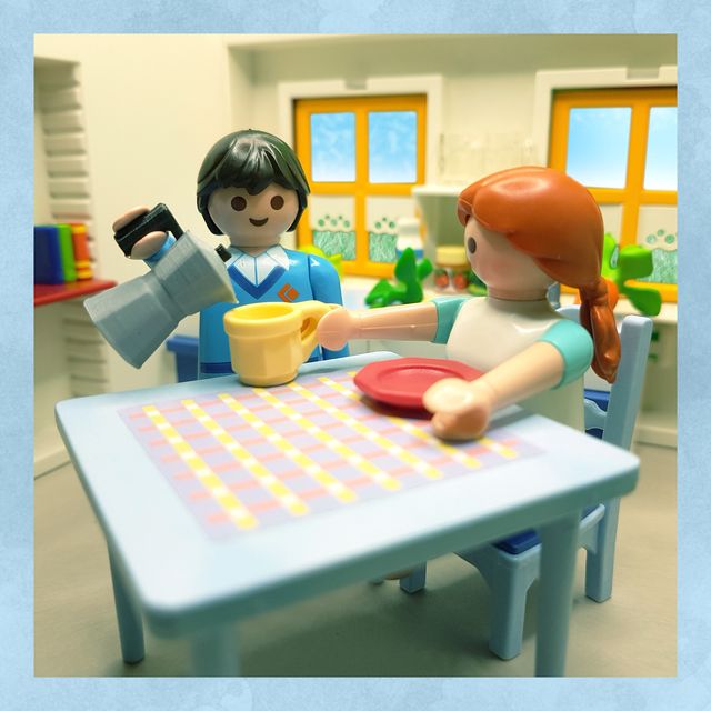 Cafetera playmobil