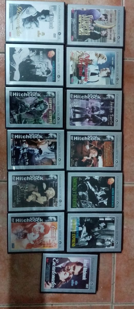 Colección DVD Alfred Hitchcock