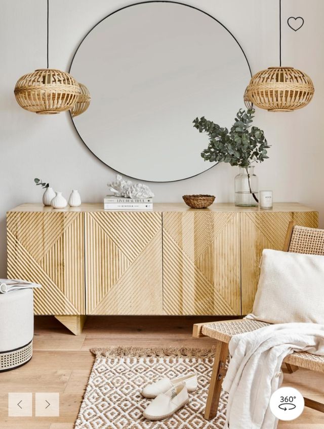 Aparador de madera de maciza Louis