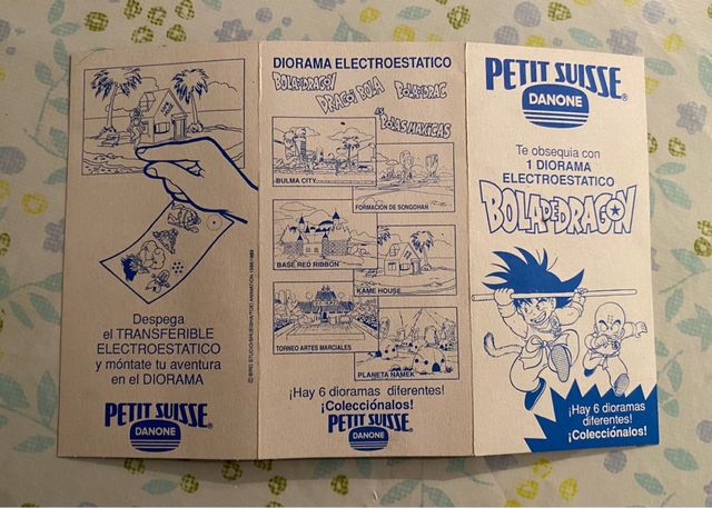 Diorama Bola de Dragón Petit Suisse Danone